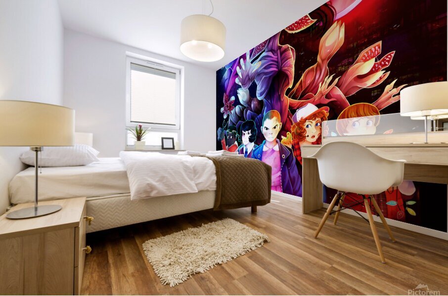 Stranger Things Mural print