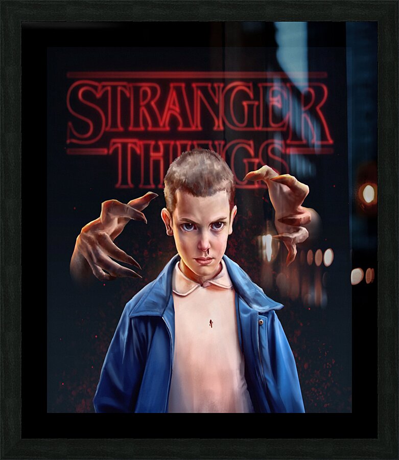 Stranger Things Picture Frame print