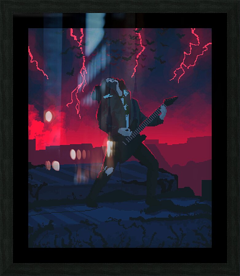 Stranger Things Picture Frame print