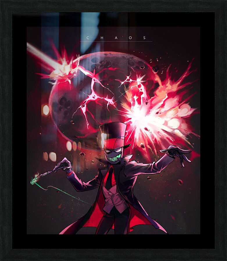 Villainous Picture Frame print