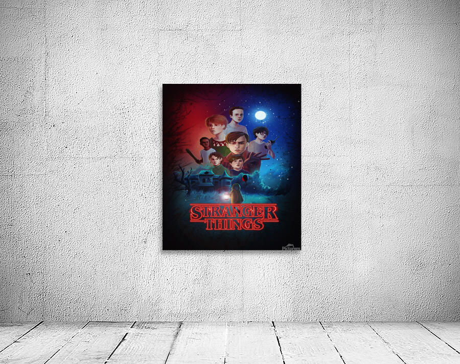 Stranger Things Wall Preview