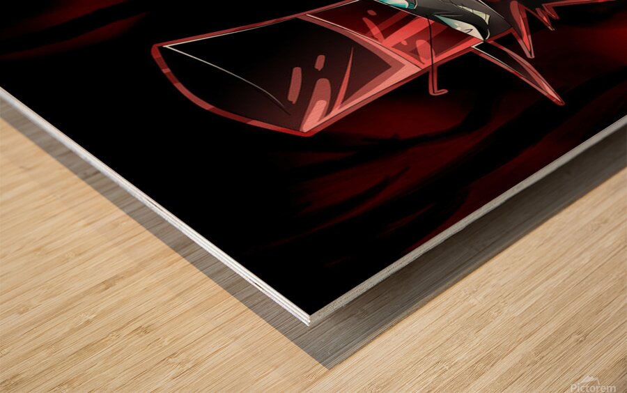 Villainous Wood print