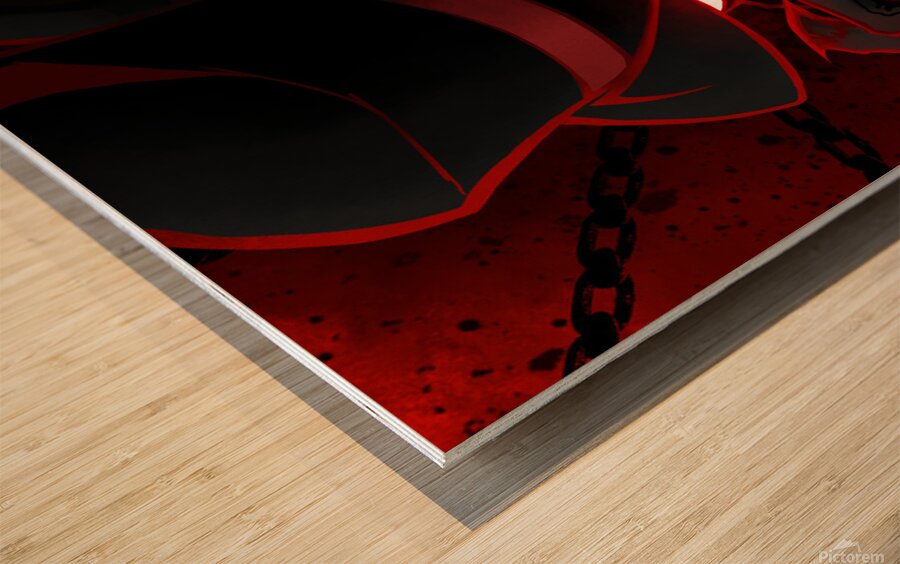 Villainous Wood print