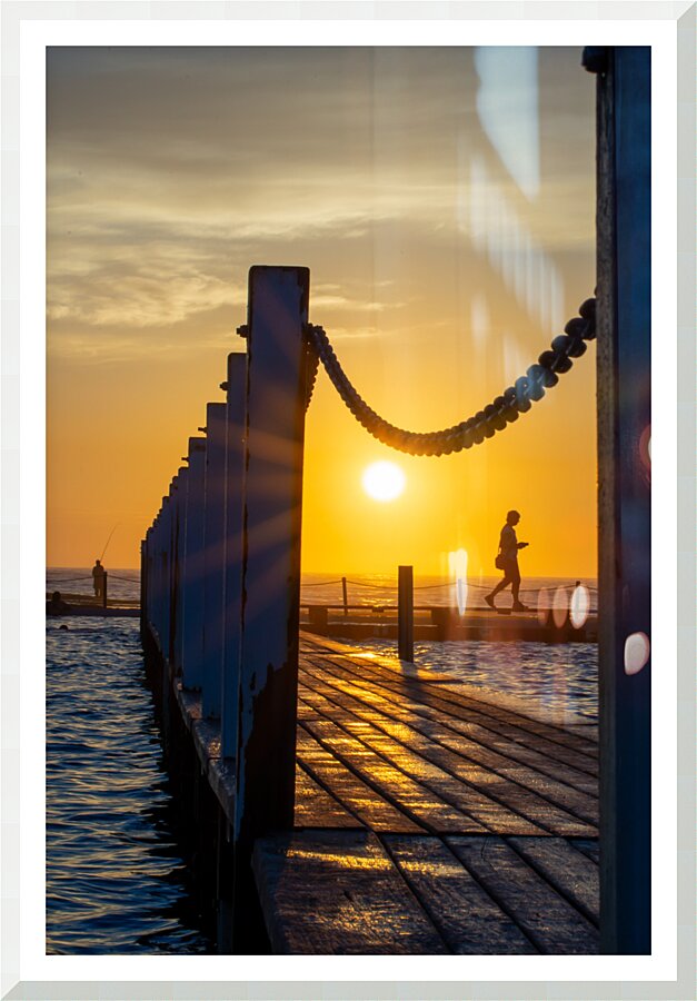 Narrabeen Walk Picture Frame print