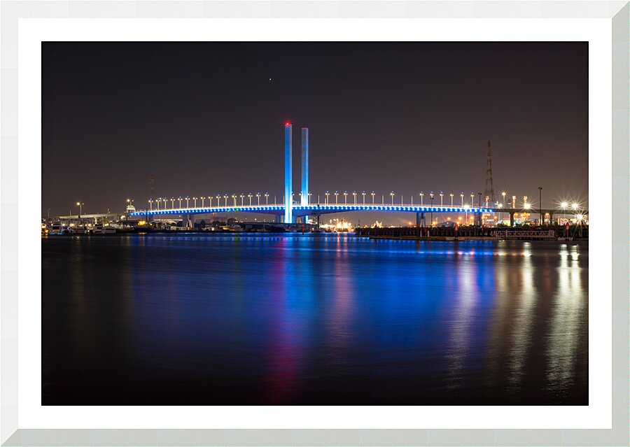 bolte bridge Picture Frame print