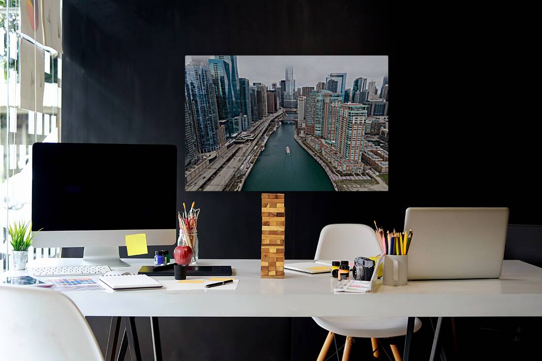 Chicago River Reproduction