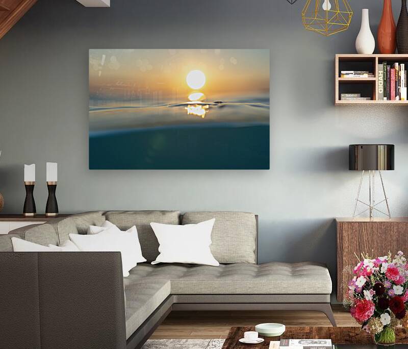 Half water glow Reproduction