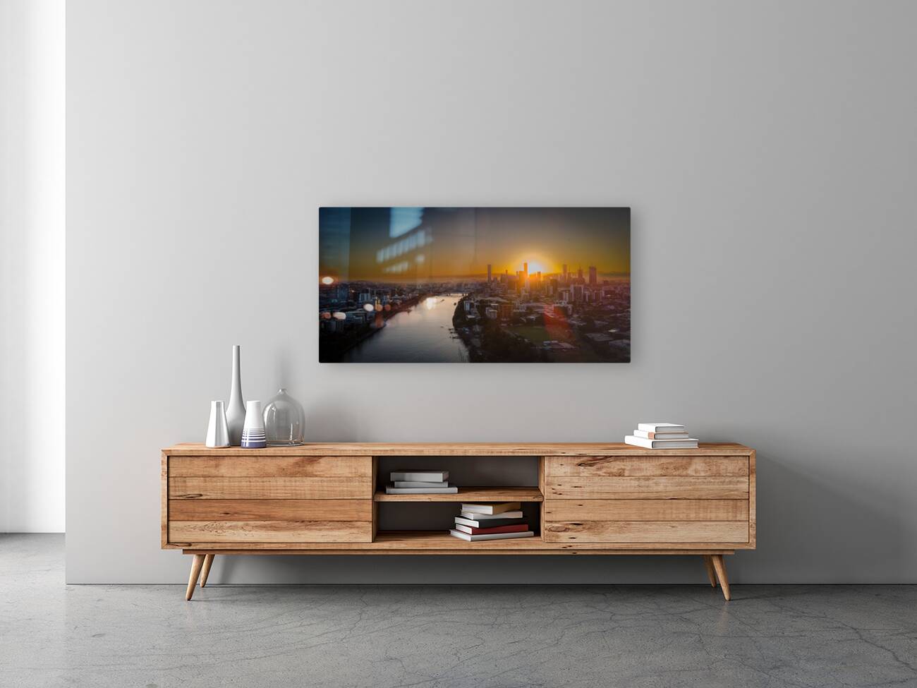 Brisbane River Sunrise Reproduction