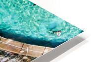 Beach Bath HD Metal print