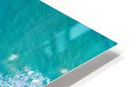 Sand Sea Foam HD Metal print