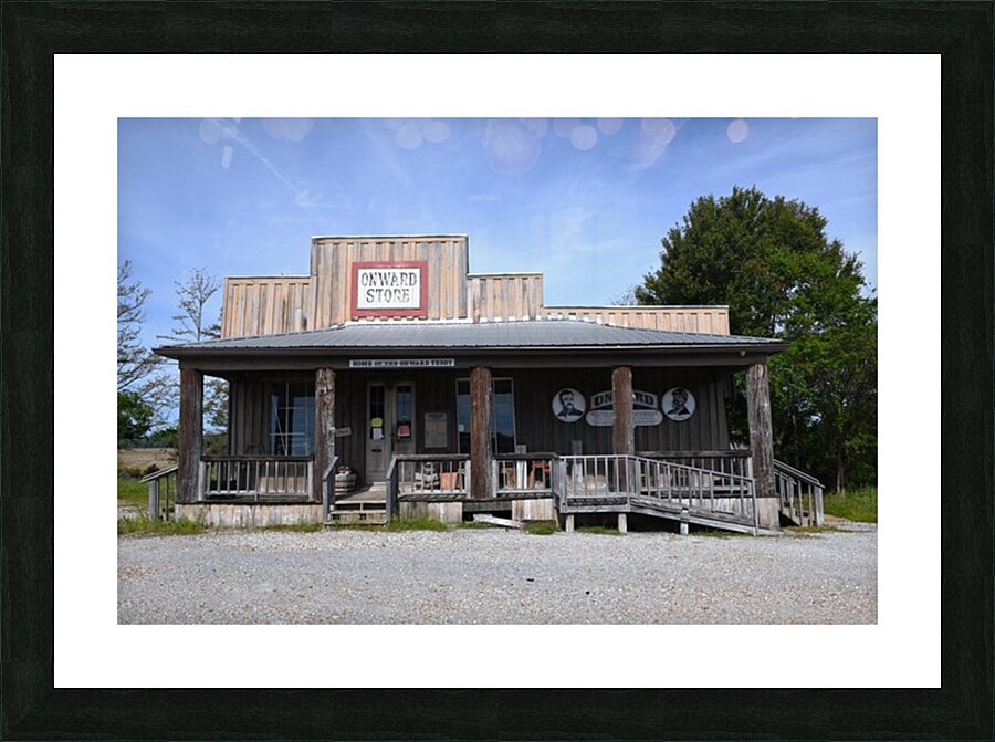 The Onward Store. Picture Frame print