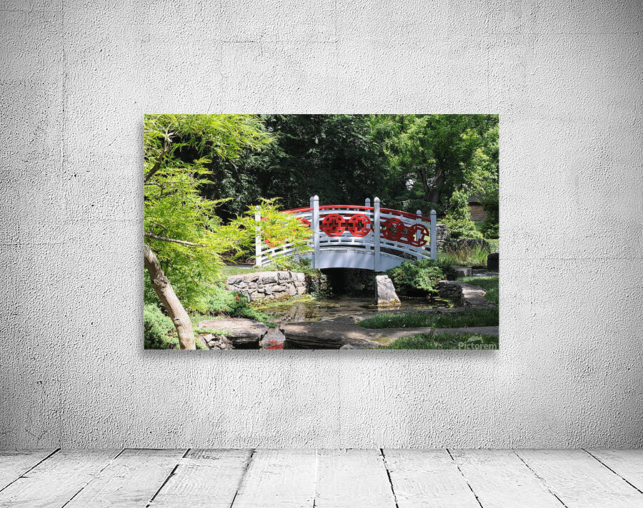 Oriental Bridge. Wall Preview