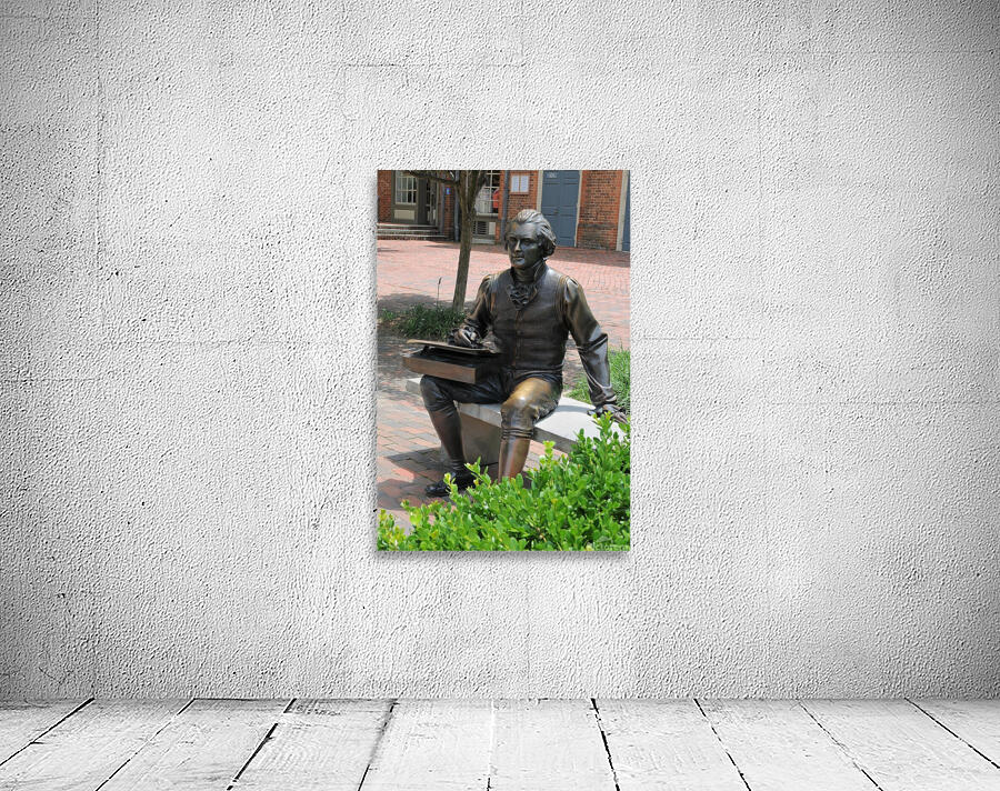 Thomas Jefferson Statue. Wall Preview