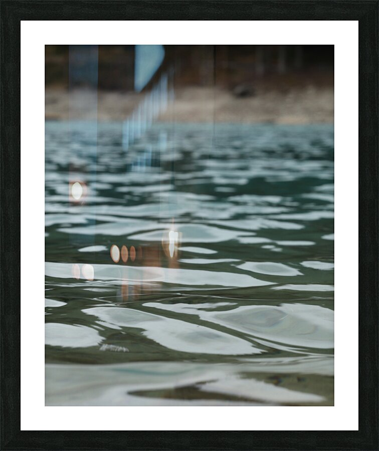 Water close up Picture Frame print