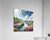  generate an 4k ultra HD anime style image of a Acrylic Print