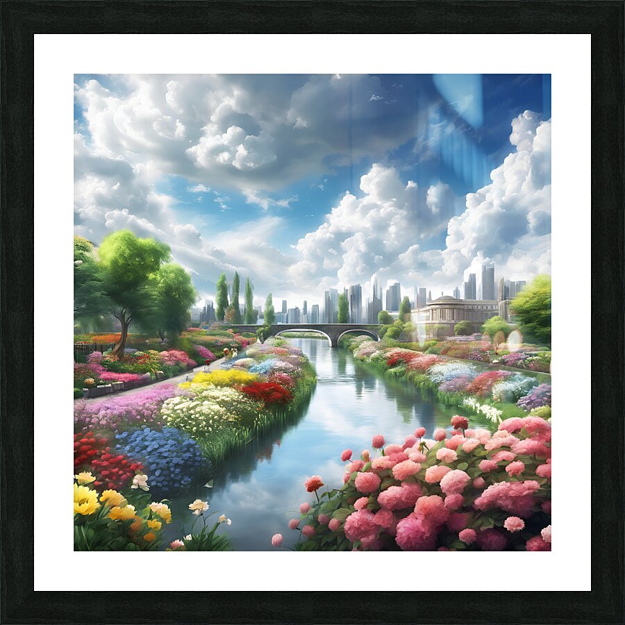  generate an 4k ultra HD anime style image of a Picture Frame print