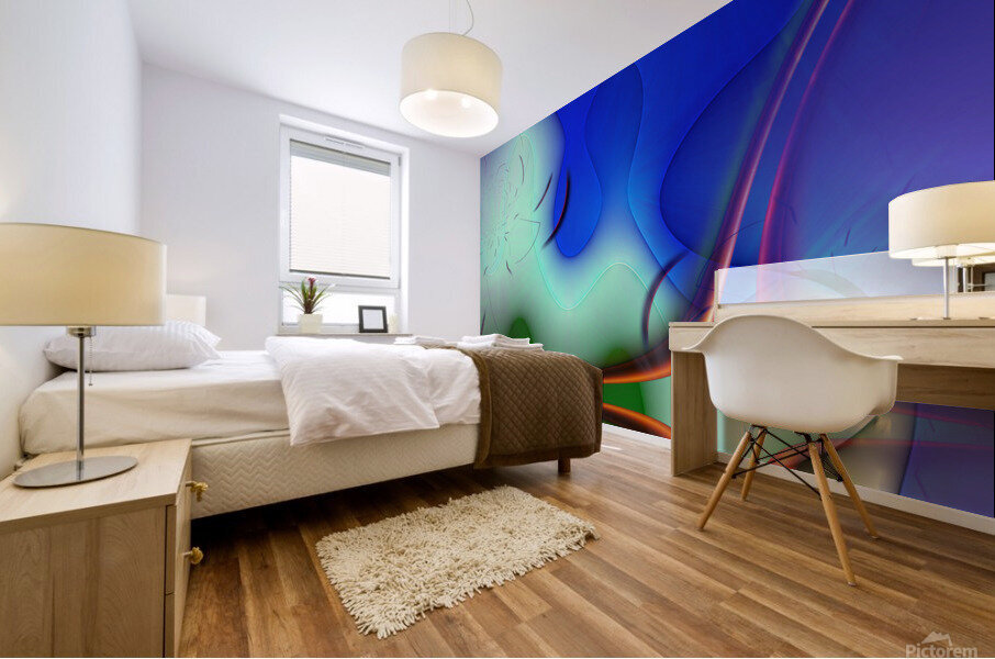 Abstrait 51 Mural print