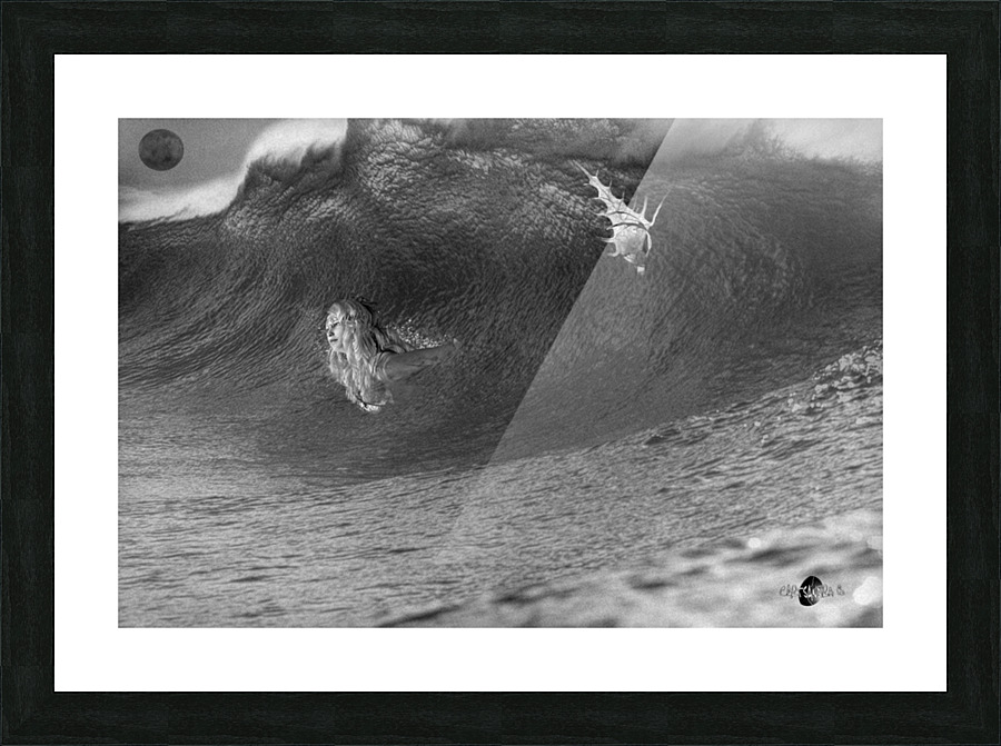 Sirene Picture Frame print