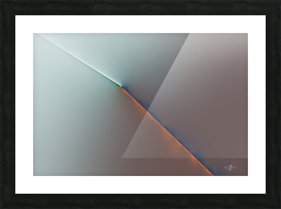 Abstrait 2 Picture Frame print