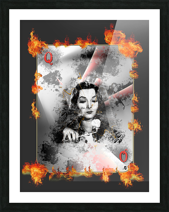 Morticia Picture Frame print