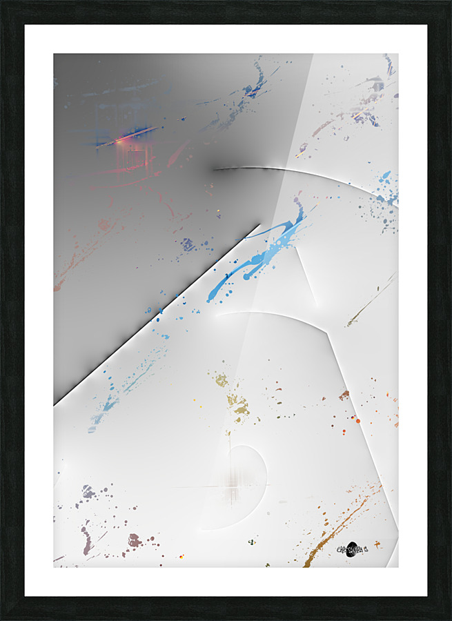 Abstrait 13 Picture Frame print