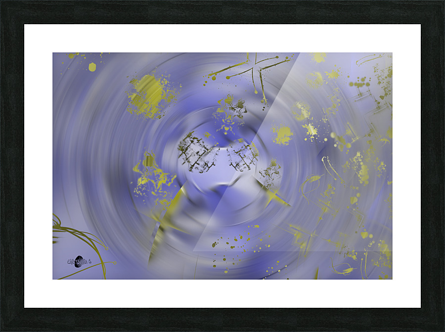 Abstrait 45 Picture Frame print