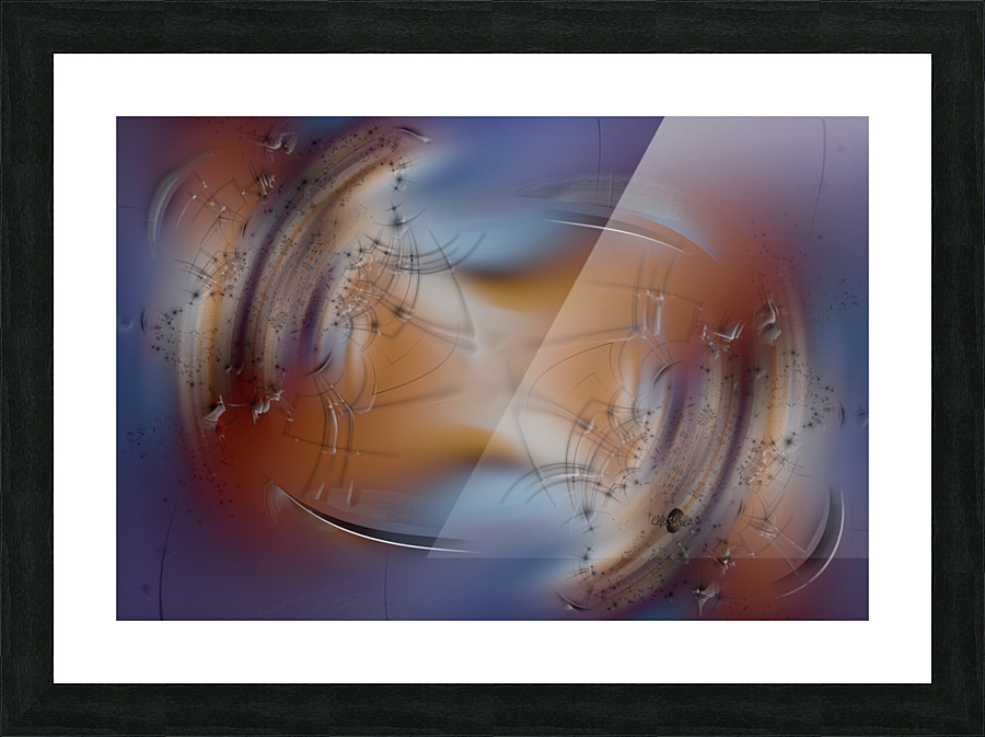 Abstrait 69 Picture Frame print