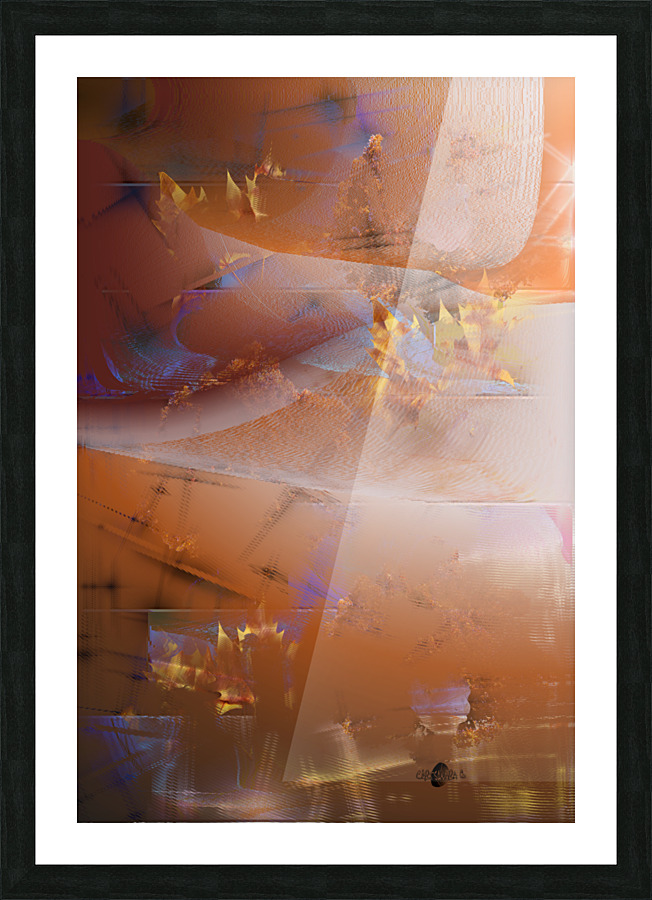 Abstrait 70 Picture Frame print