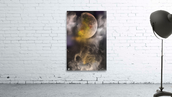 Lune eclairee Wall Preview