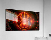 Cosmic Ember Scorpion Acrylic Print