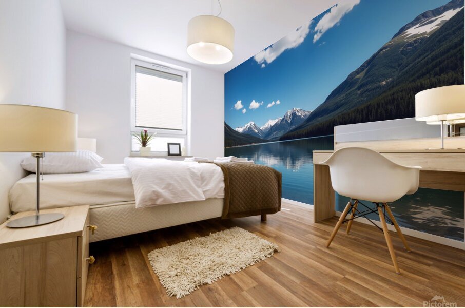 Alpine Mirror Mural print