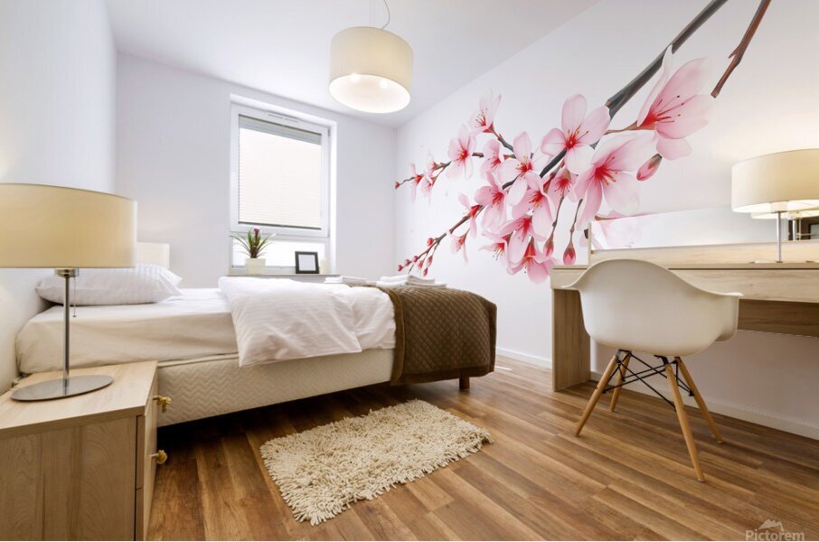 Celestial Canvas Mural print