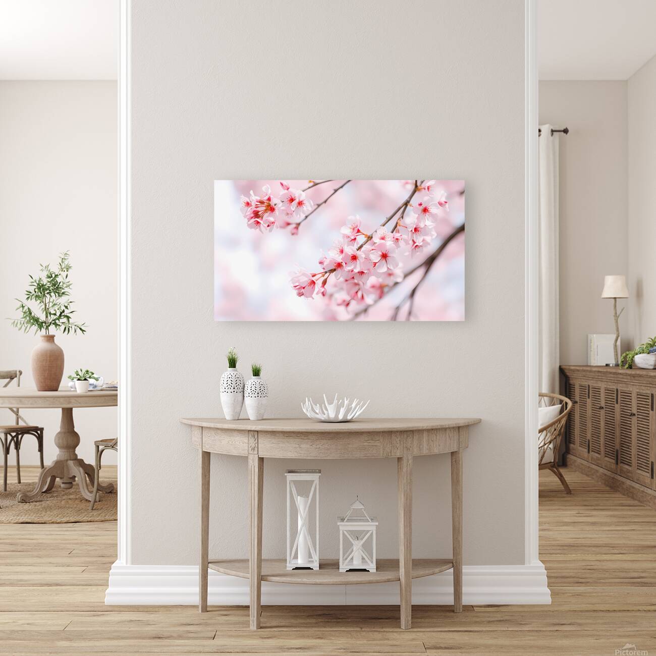 Blushing Blossoms Reproduction