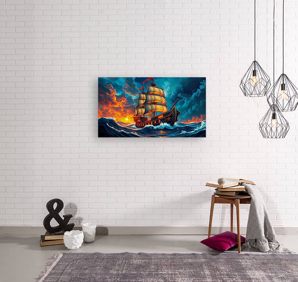 Radiant Stormbound Voyage Reproduction