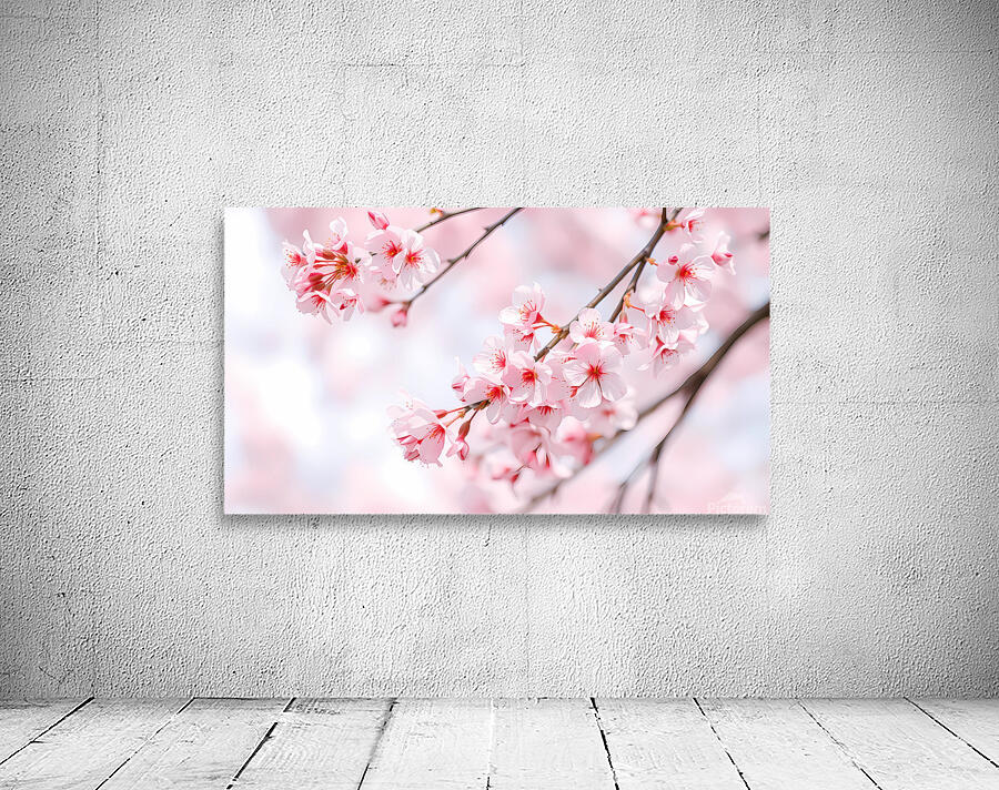 Blushing Blossoms Wall Preview