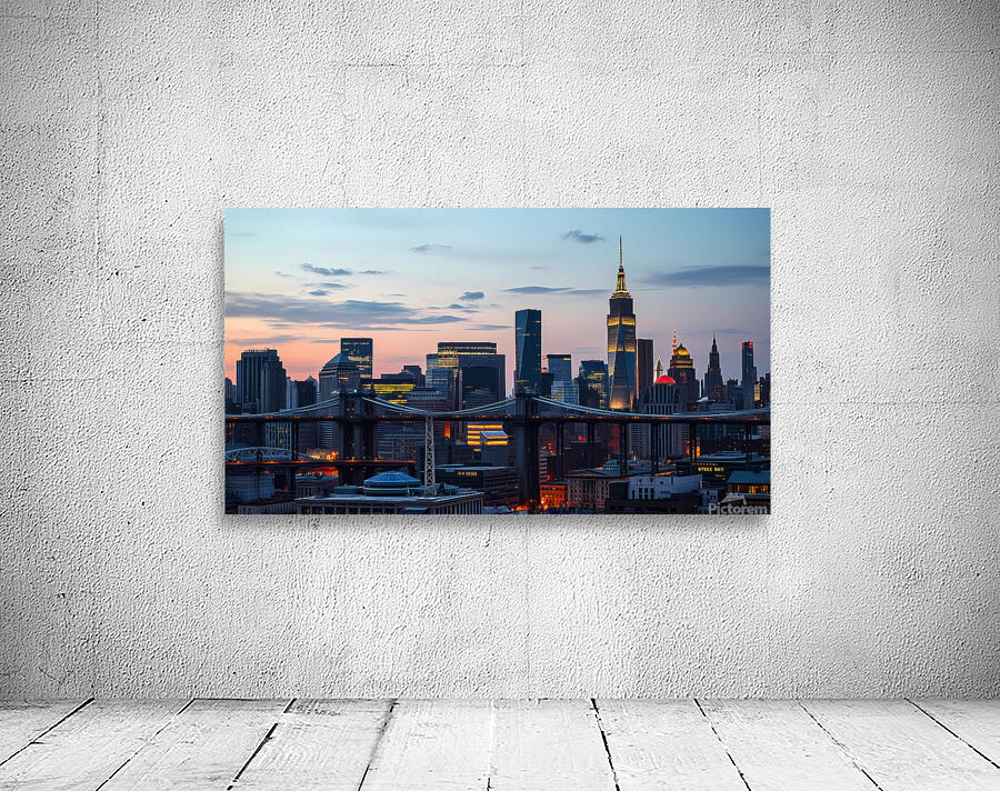 Twilight Over Manhattan Wall Preview