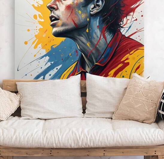 Hope in Colorful Chaos by El moustapha