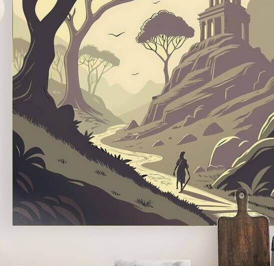The Path to the Forgotten Temple by El moustapha