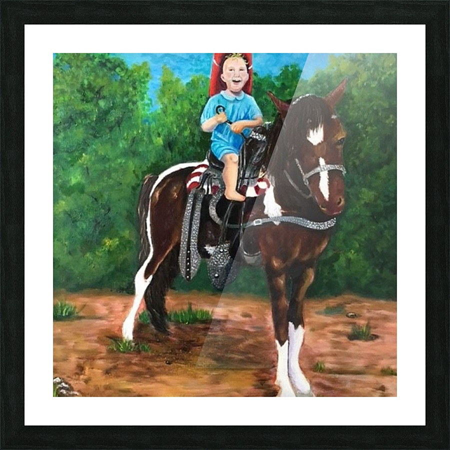 Little Buckaroo Picture Frame print