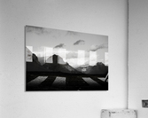 Black and white landscape Acrylic Print