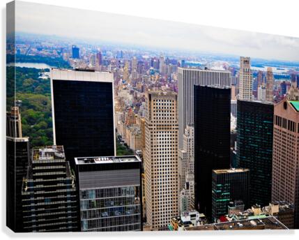 New York cityscape Canvas Print