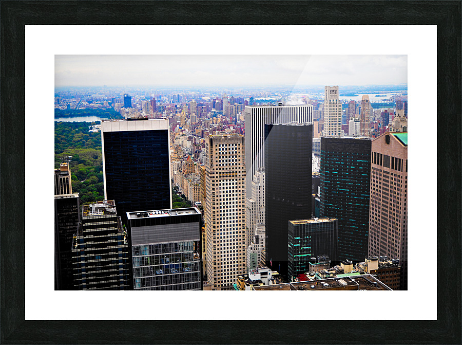 New York cityscape Picture Frame print