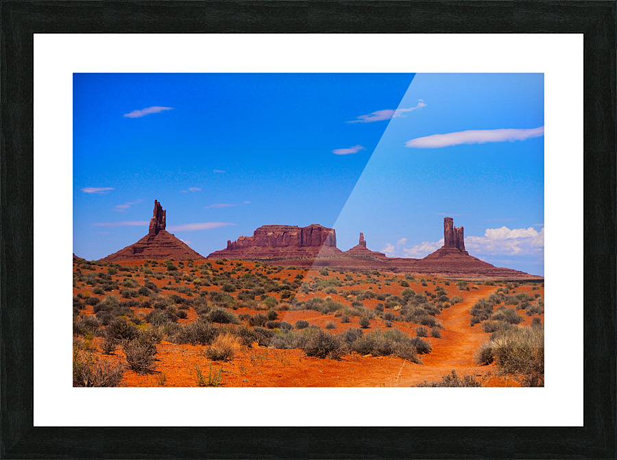 Monument Valley Picture Frame print