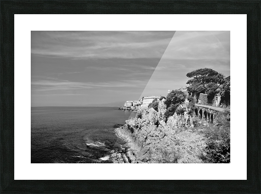 Genoa seascape Picture Frame print