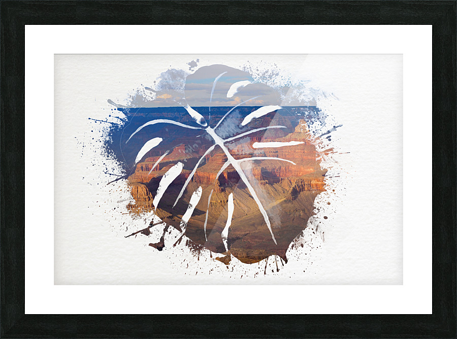 Leaf Picture Frame print
