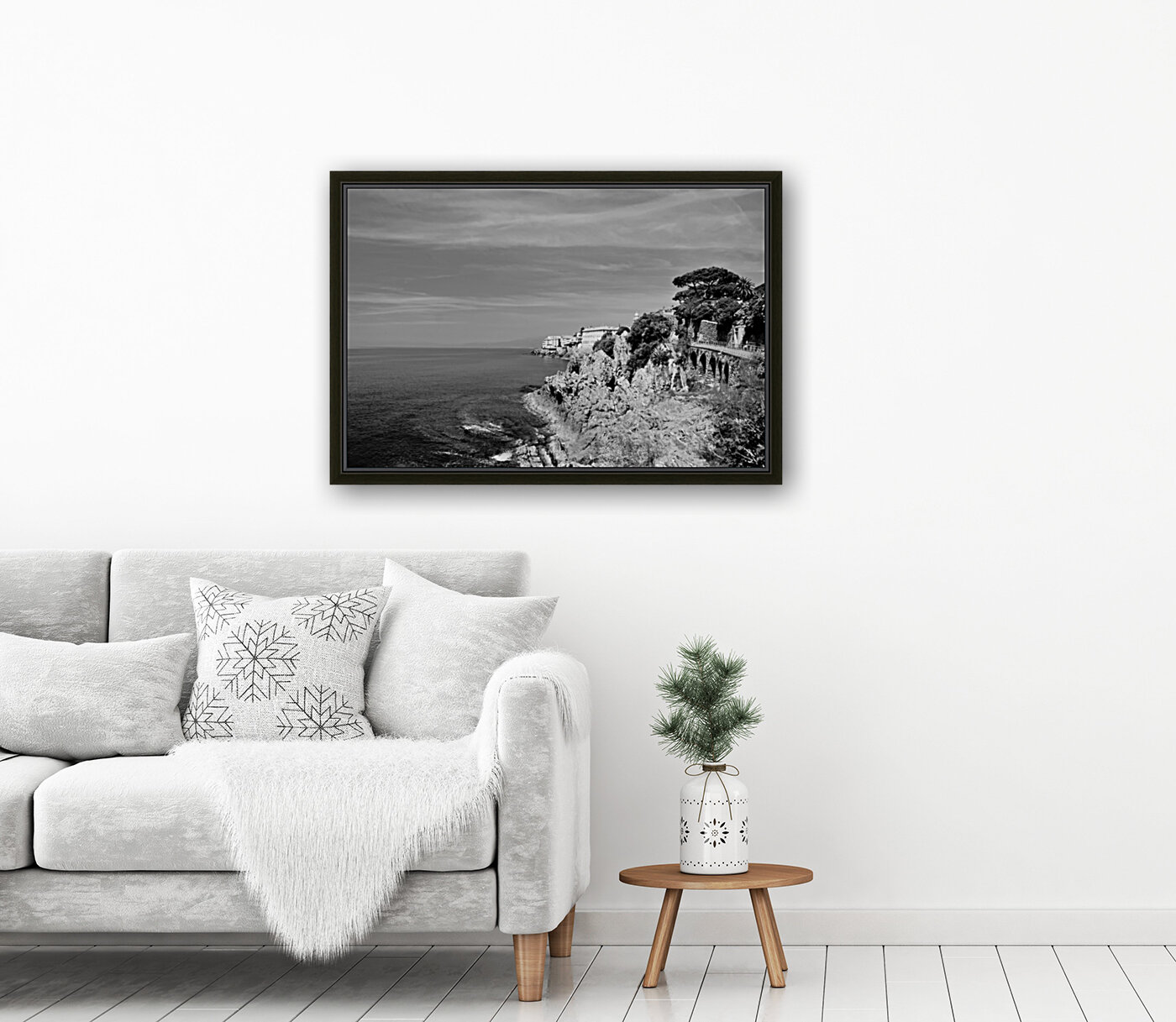 Genoa seascape Reproduction