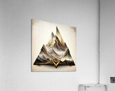 Triangular Peaks Acrylic Print