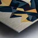 Mountain Geometry Metal print