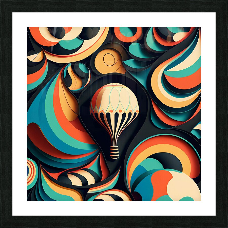 Whimsical Journey  Picture Frame print