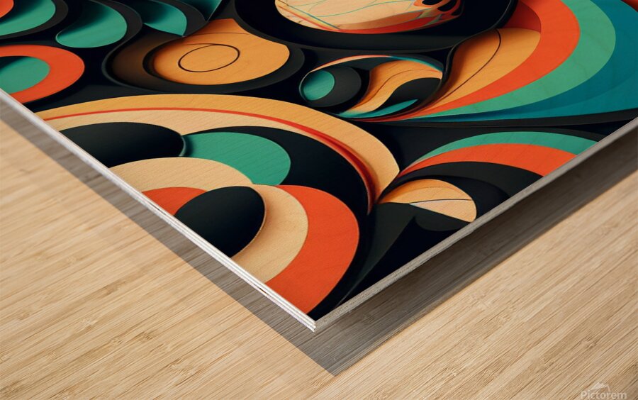 Whimsical Journey  Wood print